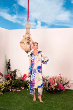 Indigo Ink Kurta Pant Set