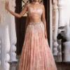 Pink Sequins Print & Embroidered Lehenga Set -Lillys Clothing Shop GWRHWWHWTG