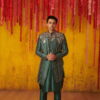 Pine Green Sherwani Set 14 Pine Green Sherwani Set -Lillys Clothing Shop IMG 0729 scaled 600x900 1