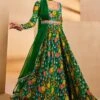 Green Anarkali -Lillys Clothing Shop IMG 1594