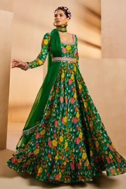 Green Anarkali