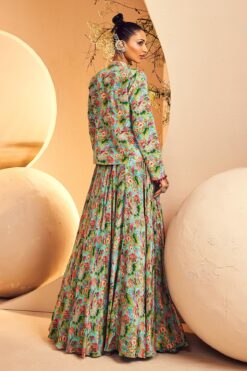 Aqua 3d Bustier Blazer Skirt -Lillys Clothing Shop IMG 1843