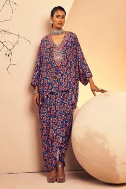 Navy Poncho Dhoti -Lillys Clothing Shop IMG 2291
