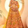 Yellow Multi Lehenga 11 Yellow Multi Lehenga -Lillys Clothing Shop IMG 2595