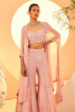 Onion Pink Sharara -Lillys Clothing Shop IMG 2746