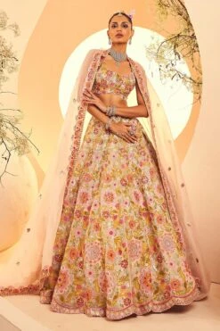 Ivory Aplique Lehenga -Lillys Clothing Shop IMG 2860