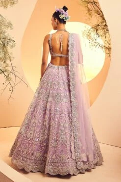 Lilac Victorian Scallop Lehenga -Lillys Clothing Shop IMG 3357 d5316066 6943 4801 8d4a 9fe3adea02bf