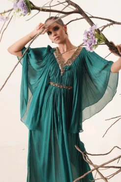 Teal Kaftaan -Lillys Clothing Shop IMG 7278 1000x1500 bc69d713 5d6d 4f7a bcf2 538306a30309