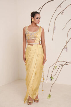 Yellow Saree