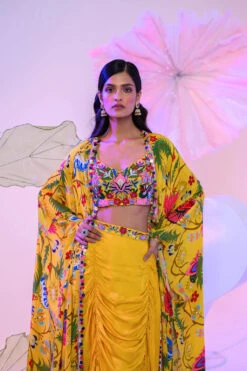 Tuscan Dhoti Skirt Set -Lillys Clothing Shop JBF 30408