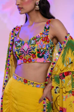 Tuscan Dhoti Skirt Set -Lillys Clothing Shop JBF 30424