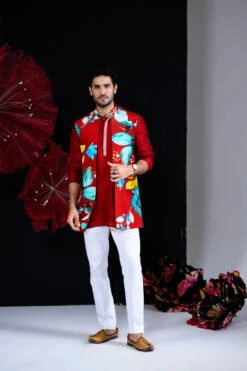 Our Peony Bundi With Kurta