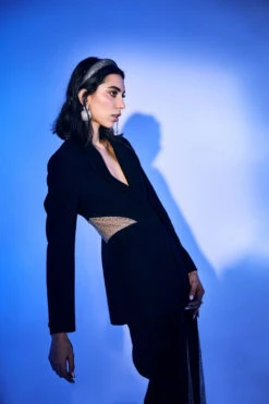 Rhinestone Blazer Set 5 Rhinestone Blazer Set -Lillys Clothing Shop JBF 3229