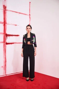 Black Bird Blazer Set