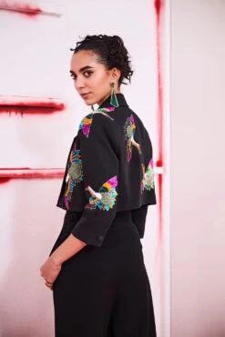 Black Bird Blazer Set 11 Black Bird Blazer Set -Lillys Clothing Shop JBF 4227