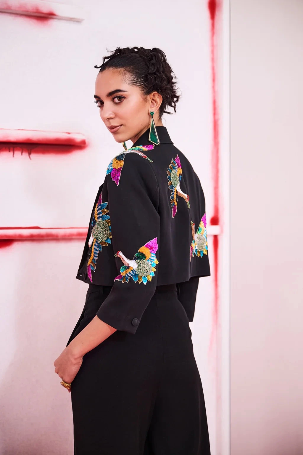 Black Bird Blazer Set 5 Black Bird Blazer Set - Image 5