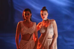 Peach Nerida Pre-draped Saree With Cutdana Embroidered Blouse -Lillys Clothing Shop Jade 2722copy 1eddd12b a57b 4850 a062 4f628f6aefdf