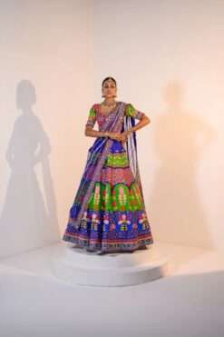 Kali Highlight Veronica Lehenga 14 Kali Highlight Veronica Lehenga -Lillys Clothing Shop JuhiBengani RANG01 2
