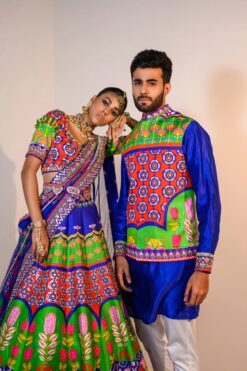 Kali Highlight Veronica Lehenga 19 Kali Highlight Veronica Lehenga -Lillys Clothing Shop JuhiBengani RANG01 8