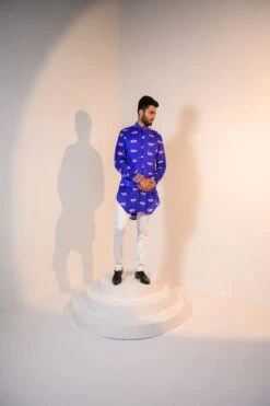 Indica Kurta Paired With Our Indica Bundi -Lillys Clothing Shop JuhiBengani RANG08 2