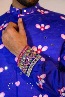 Indica Kurta Paired With Our Indica Bundi -Lillys Clothing Shop JuhiBengani RANG08 6