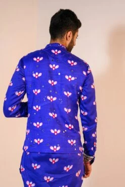 Indica Kurta Paired With Our Indica Bundi -Lillys Clothing Shop JuhiBengani RANG08 7