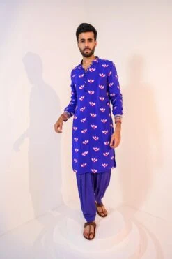 Indica Kurta With Embelished Cuff And Cowl Pants 11 Indica Kurta With Embelished Cuff And Cowl Pants -Lillys Clothing Shop JuhiBengani RANG14 4