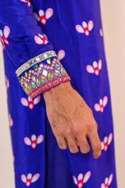 Indica Kurta With Embelished Cuff And Cowl Pants 12 Indica Kurta With Embelished Cuff And Cowl Pants -Lillys Clothing Shop JuhiBengani RANG14 6