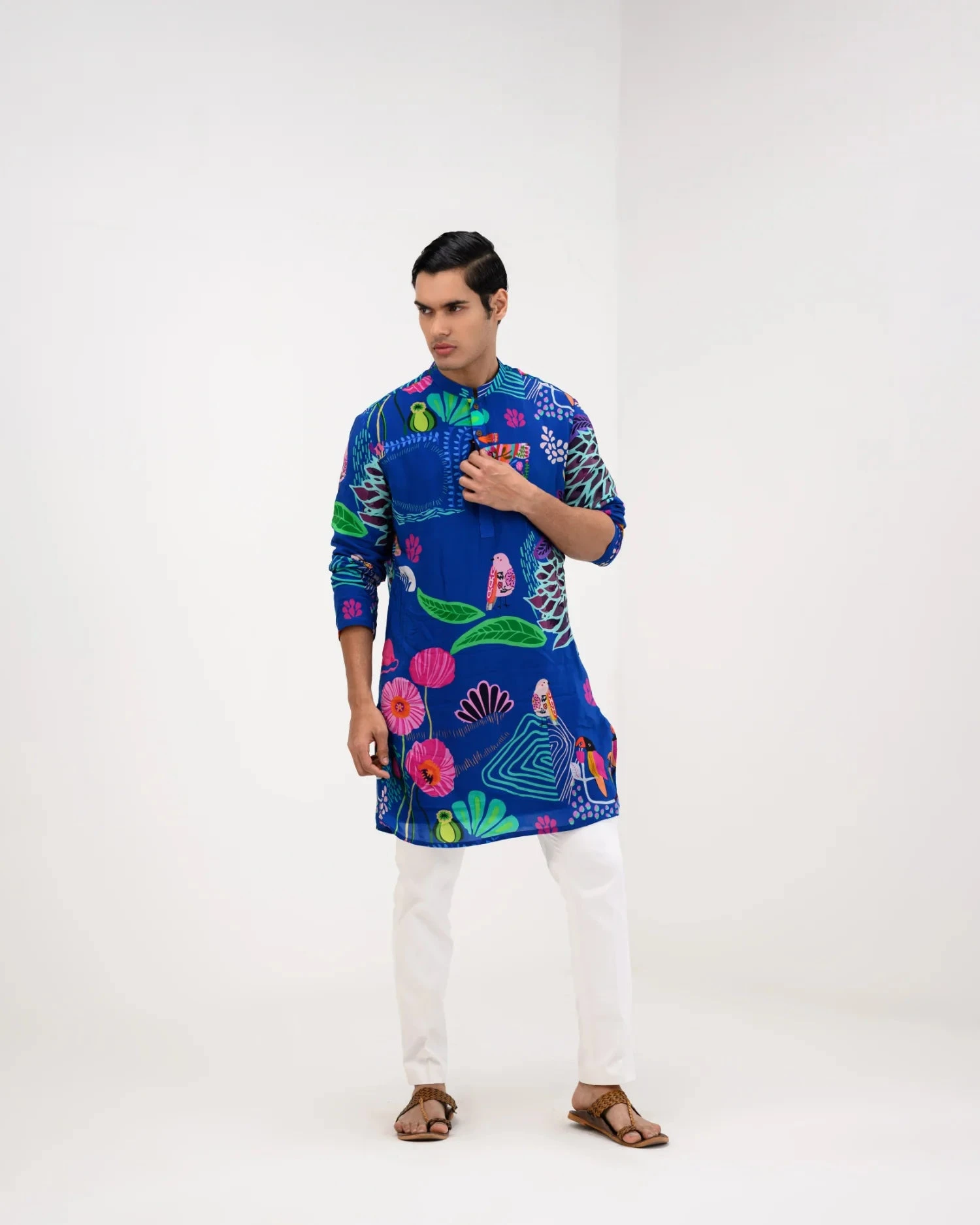 Marine Kurta Pant Set 1 Marine Kurta Pant Set