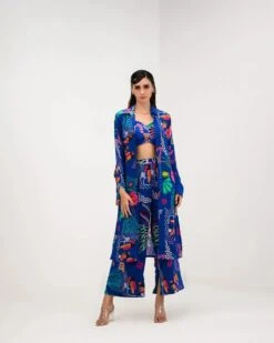 Marine Pant, Bralette And Jacket Set -Lillys Clothing Shop JuhiBengani SUMA07 3