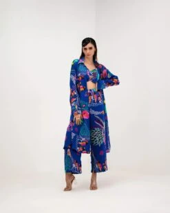 Marine Pant, Bralette And Jacket Set -Lillys Clothing Shop JuhiBengani SUMA07 5