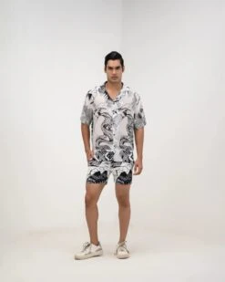 Yang Half Sleeve Shirt And Short Set Coord -Lillys Clothing Shop JuhiBengani SUYA06 4