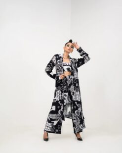 Yin Pant, Bralette And Jacket Set