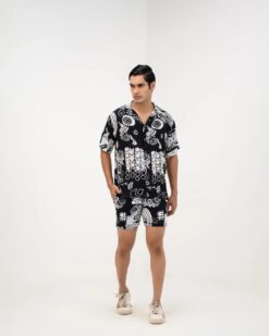 Yin Half Sleeve Shirt And Short Coord Set -Lillys Clothing Shop JuhiBengani SUYI06 3