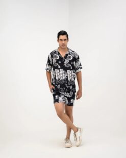 Yin Half Sleeve Shirt And Short Coord Set -Lillys Clothing Shop JuhiBengani SUYI06 4