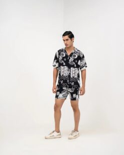 Yin Half Sleeve Shirt And Short Coord Set -Lillys Clothing Shop JuhiBengani SUYI06 5