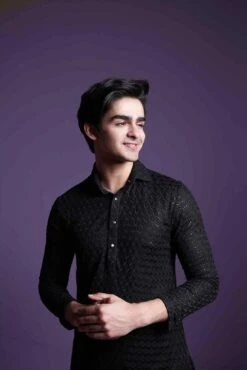 Black Kurta Set -Lillys Clothing Shop K 2315 4