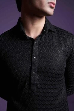 Black Kurta Set -Lillys Clothing Shop K 2315 6