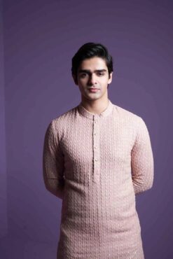 Old Rose Kurta Set -Lillys Clothing Shop K 2317 4