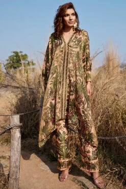 Kaftan With Pant Set