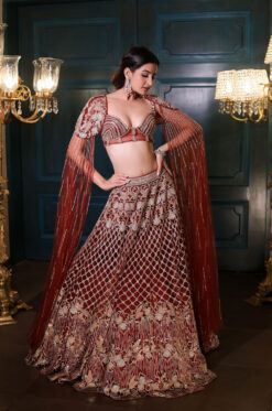 Caramel Lehenga