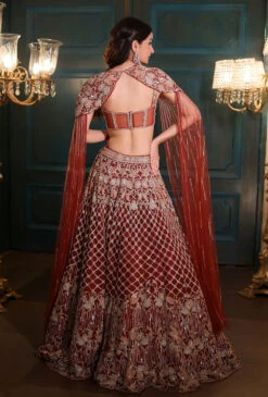 Caramel Lehenga -Lillys Clothing Shop KR3 9107 fc99edf0 3785 4d7d 83ec 635842dc6413