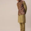 Brown Velvet Jacket And Kurta Set -Lillys Clothing Shop Kalkimens22
