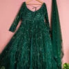 Dark Green Shimmer Lehenga Set -Lillys Clothing Shop LAS283FRONT 1024x1024 05a90506 ef79 457d 882b 20f2f2fcb7c6