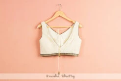 Charcoal Black Lehenga With Ivory Blouse & Dupatta -Lillys Clothing Shop LAS289BLOUSEBACK 1024x1024 039adec9 6c47 439d 828f 275c4d82c50b