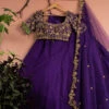 Violet Lehenga Set -Lillys Clothing Shop LAS351 FRONT