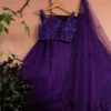 Royal Violet Lehenga Set