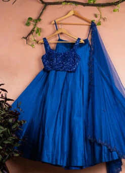 Cobalt Radiance Lehenga Set