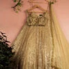 Gold Glam Lehenga Set
