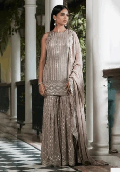 Mouse Sequins Sharara Set